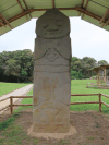 Large Statue Showing Birth