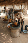 Pounded Palm Fruit Flesh